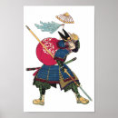 Search for samurai warrior posters Vintage