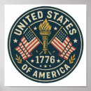 Search for crossed flags art United states