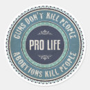 Search for gun stickers Pro life