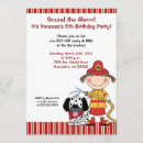 Search for little engineer invitations Fire engine