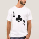 Search for ace of clubs tshirts Blackjack