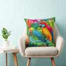 Search for green parrot cushions Tropical