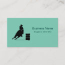 Search for rodeo business cards Cowgirl