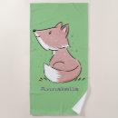 Search for fox beach towels Whimsical