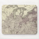 Search for us states mouse mats Map