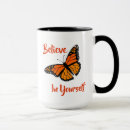 Search for bright butterfly mugs Colorful