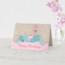Search for flamingo birthday cards Tropical leaves