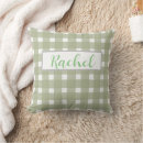 Search for sage green and white cushions Trendy