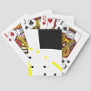Search for geometric designs playing cards Black