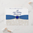 Search for sapphire wedding anniversary invitations 45th