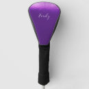Search for purple golf head covers Unique