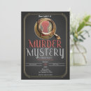 Search for murder mystery birthday invitations Scavenger hunt