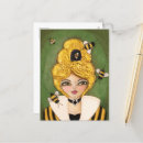 Search for bee painting postcards Green