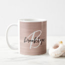 Search for brush calligraphy mugs Rose gold