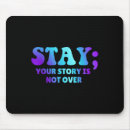 Search for warning sign mouse mats Emotional well being