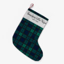 Search for black christmas stockings Tartan