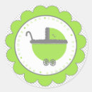Search for grey and green stickers Baby shower