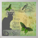 Search for chat vintage posters Black cat