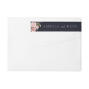 Search for envelope wrap return address labels Floral