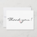 Search for heart thank you cards Minimal