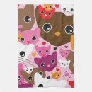 Search for cat cartoon tea towels Adorable