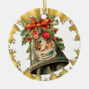 Search for vintage bells christmas tree decorations Flowers