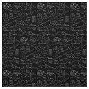 Search for math fabric Black and white