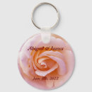 Search for save the date rounded key rings Chain