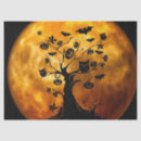 Search for halloween tree tissue paper Scary