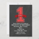 Search for red and white polka dots invitations Modern