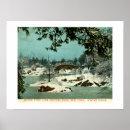 Search for central park winter posters Vintage