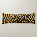 Search for black and gold stripes cushions Zebra