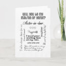 Search for sister in law invitations White