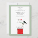 Search for december baby shower invitations Stork