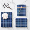Search for navy plaid wrapping paper Simple