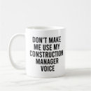 Search for construction management mugs Job