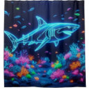 Search for shark shower curtains Nautical