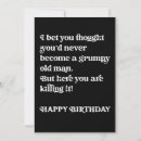 Search for funny old people birthday cards Sarcastic