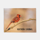Search for cardinal bird doormats Red