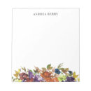Search for floral notepads Teacher appreciation