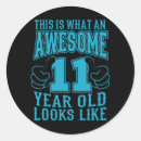 Search for 11th birthday stickers Boy