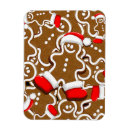 Search for gingerbread man magnets Festive
