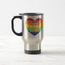 Search for transgender travel mugs Rainbow