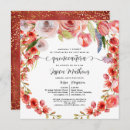 Search for coral quinceanera invitations Orange