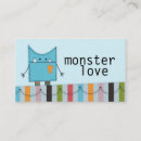 Search for fantasy creatures business cards Monster