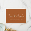 Search for words for a thank you cards Modern