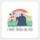 Search for garbage can stickers Trash panda