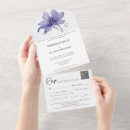 Search for purple iris wedding invitations Botanical