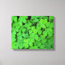 Search for shamrock canvas prints Luck