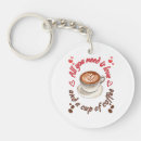 Search for need coffee key rings All
